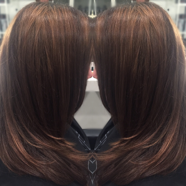 Blended sombre. 