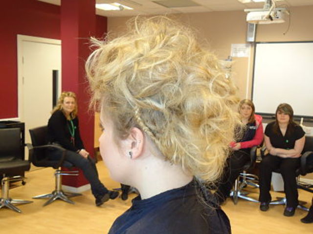 Soft hair up