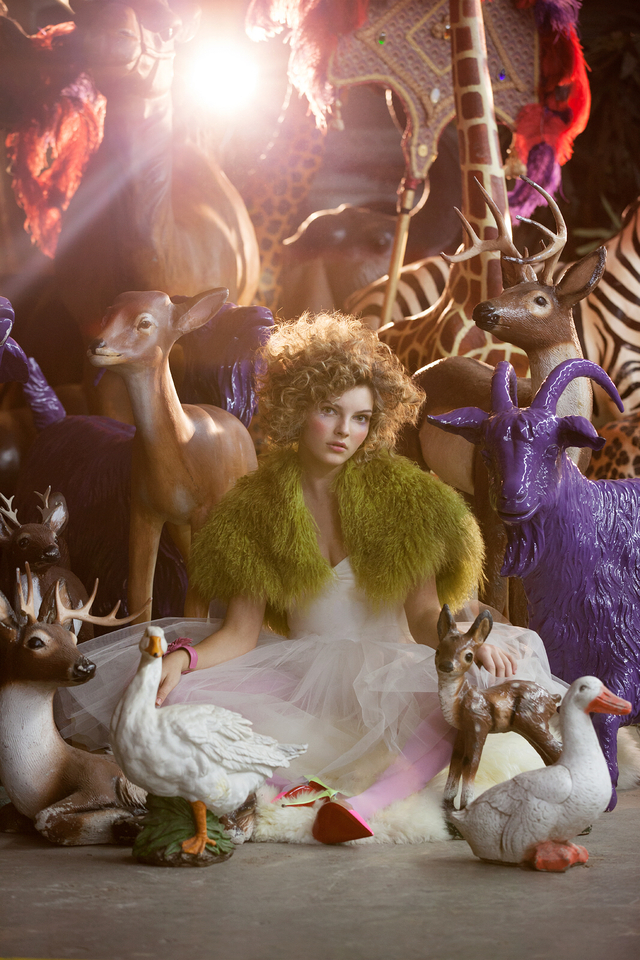 Editorial with Camren Bicondova of Gotham on FOX for Lampoon Magazine 