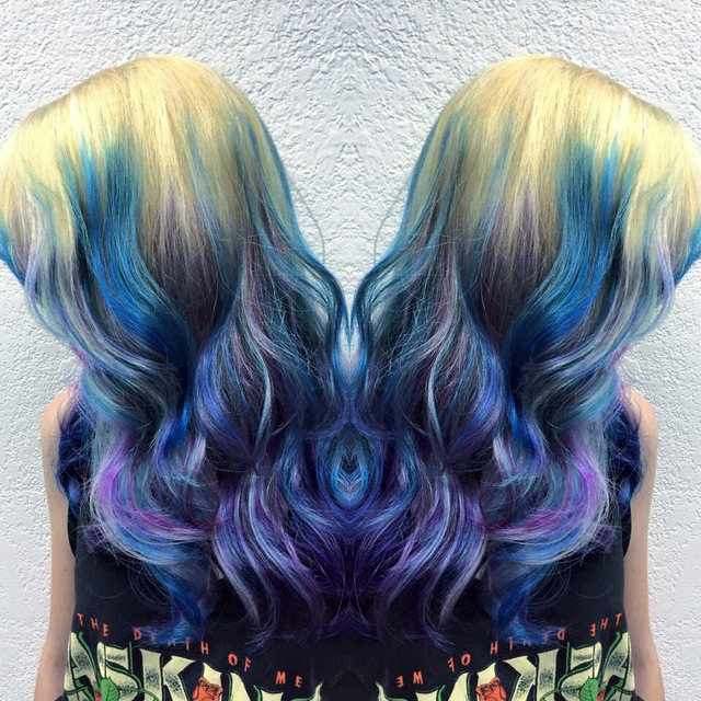 Unicorn Blood✨
Silvers, violets, orchids, and blues. 