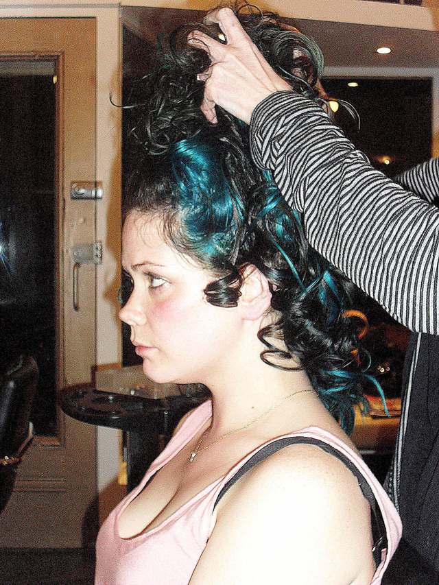 HAIR COLOUR - PHOTOSHOOT PREP, UPSTYLE