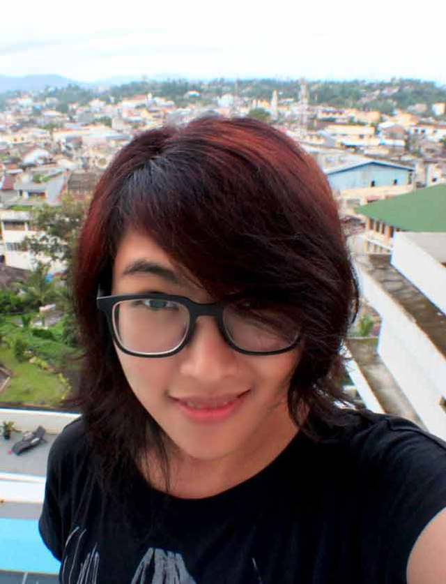 simply reddish short hair for your summer