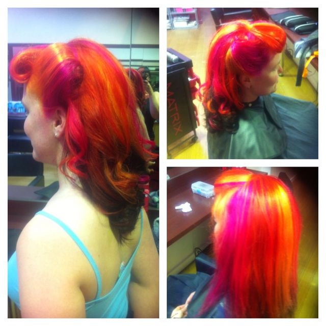 50s inspired fun colours