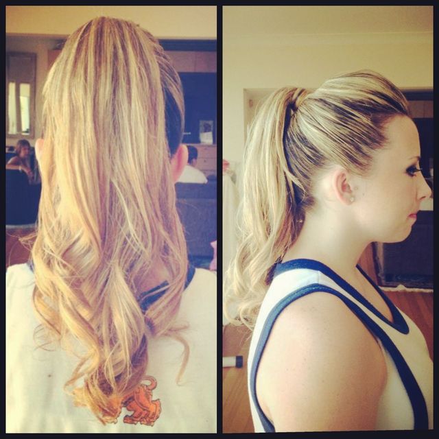 50's pony tail