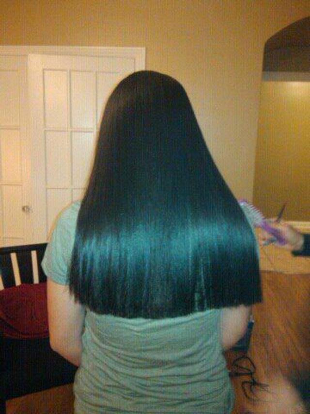 Cut and straighten 