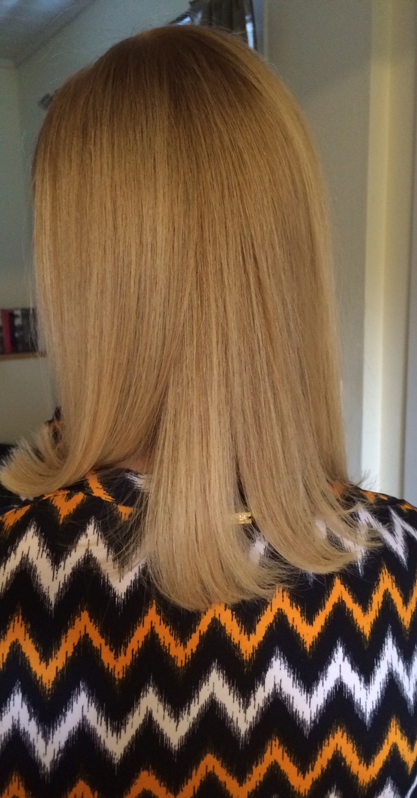LOB haircut & SOMBRÉ color