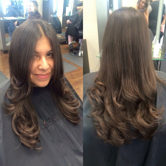 Haircut & blowdry