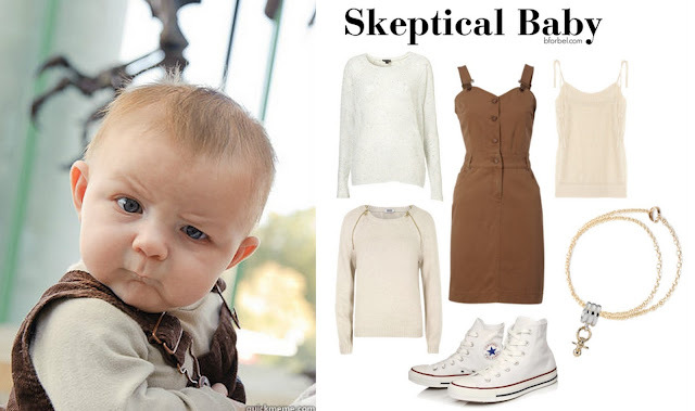 Skeptical Baby Outfit