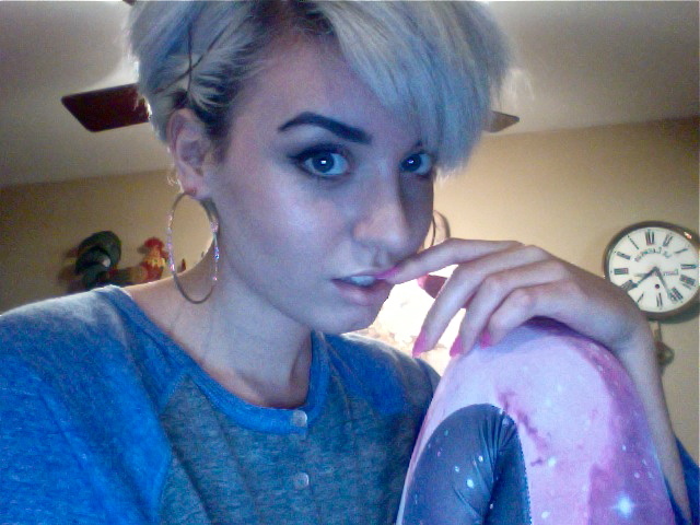 Blonde Pixie Fun!