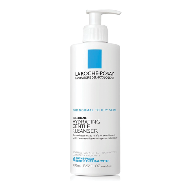 La Roche-Posay Toleriane Hydrating Gentle Facial Cleanser, with Niacinamide