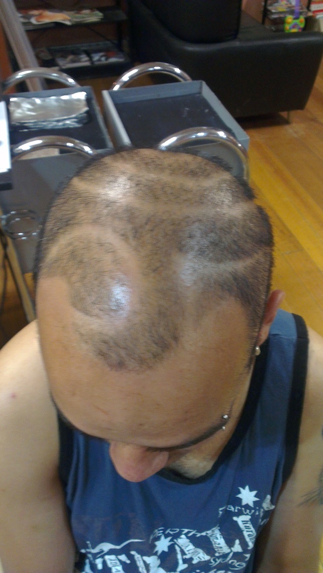 hair tattoo