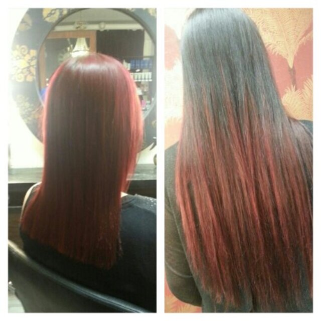 Extensions and ombre