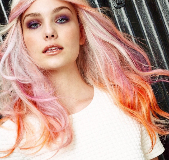 Photo- Harold James 
Haircolorist- George Alderete 
Hair- Christopher Sulimay
Haircolor- Keune Haircosmetics 
Hair Care & Styling- Keune Haircosmetics 

