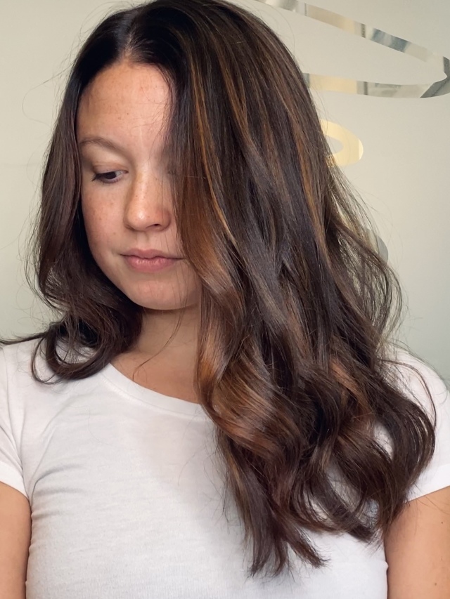 Dimensional brunette 
