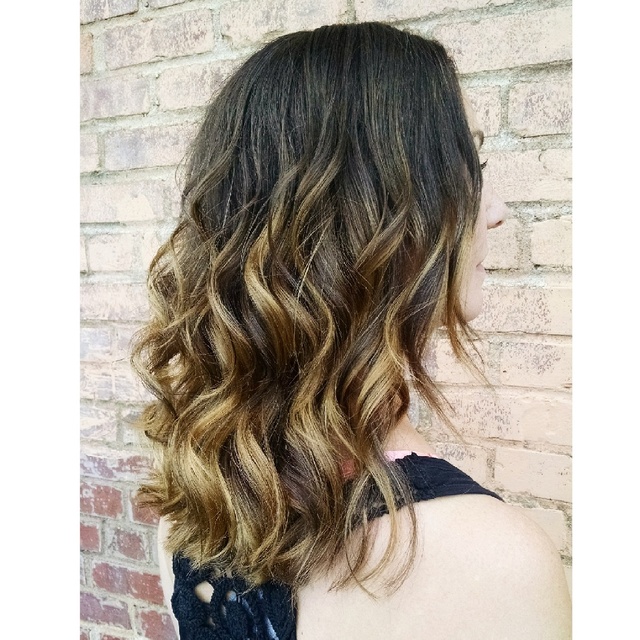 Soft balayage