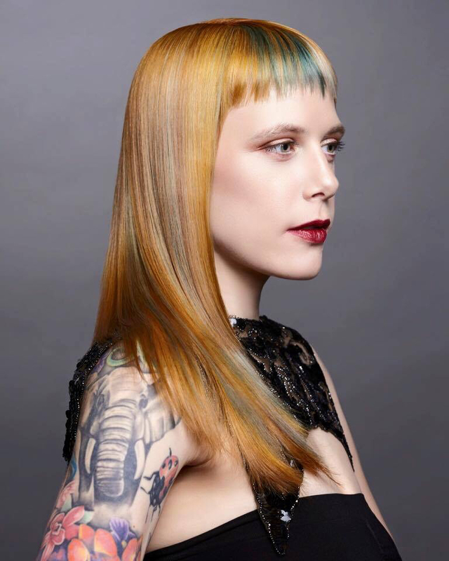 Old Gold.
Photo-Kale Friesen
Haircolour/cut/styling- Les (FabuLes) Kiesman