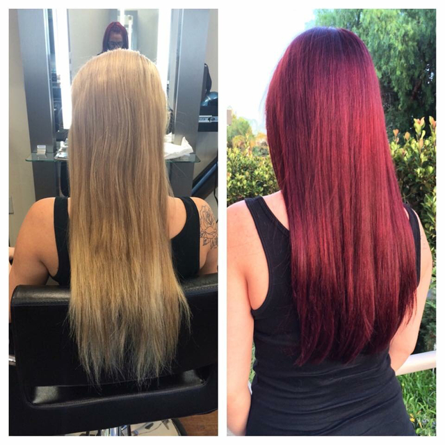 Before & after 
