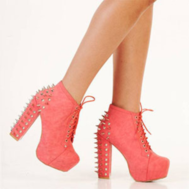 Ambry Lane Kick Ass Studded Pumps