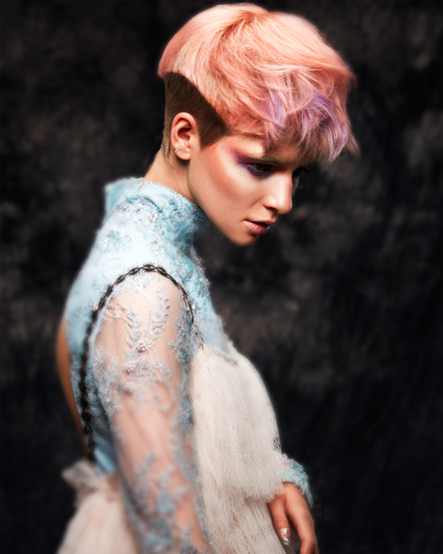 ASHLEIGH HODGES FOR JAMIE STEVENS HAIR USING MATRIX