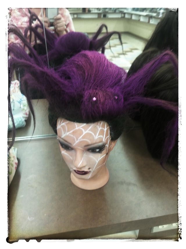 Halloween up do.