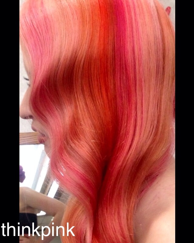 Behind the scenes 2016 Contessa master colorist #candy #pink