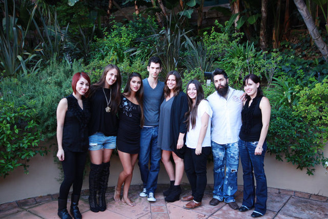 The photoshoot team! Giglianne Braga for Yotam Soloman, INK Magazine