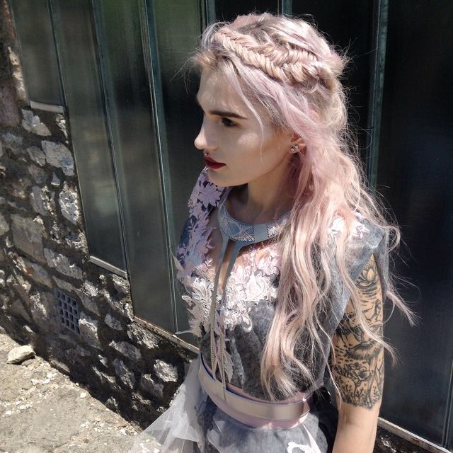 Game of thrones inspired bride