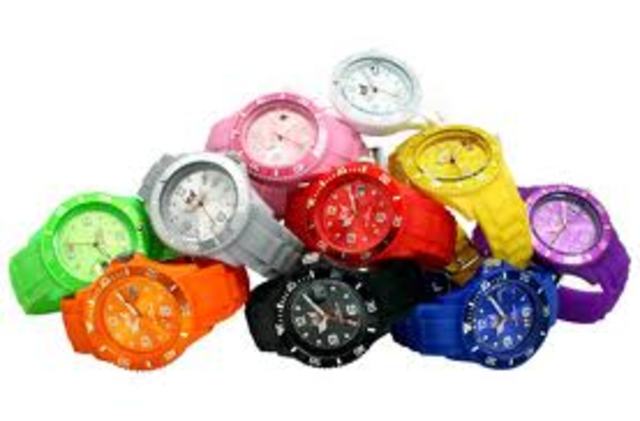 Colorful Ice-Watch Designs