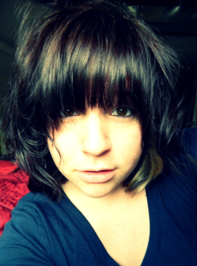 curly bangs