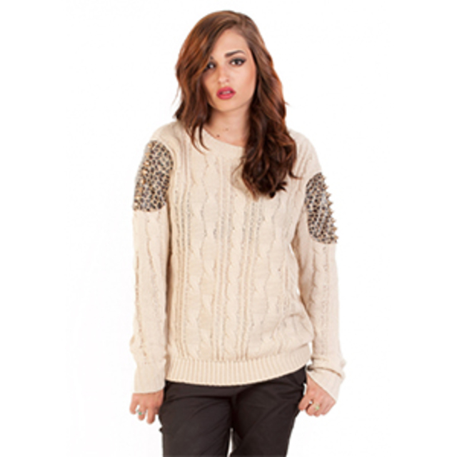 Ambry Lane Spiked Knit Cable
