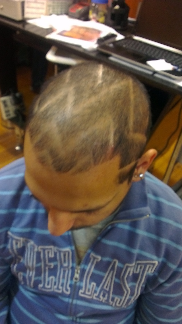 hair tattoo