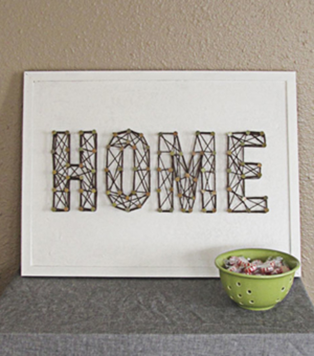 Yarn Typography Picture
