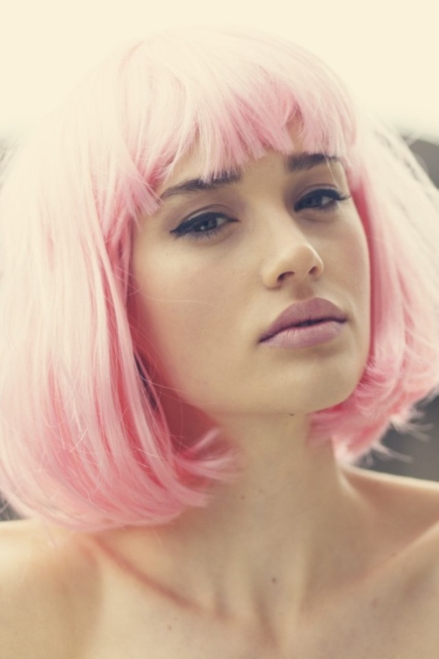 pink bob