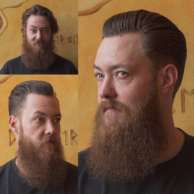 Classic Pomp & Beard Before & After