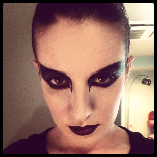 Black Swan Hair and Make Up 