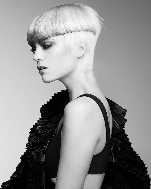 HAIR/ SEUNG KI BAEK, ARTISTIC TEAM MEMBER, RUSH HAIR PHOTOGRAPHY/ DAVID MANNAH STYLING/ BERNARD CONNOLLY MAKE-UP/ KRISTINA VIDIC 