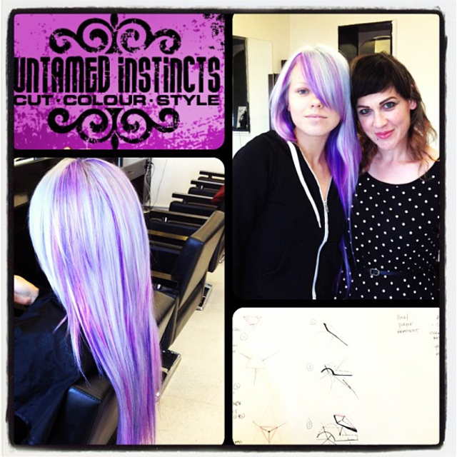 Star Tetrahedron Hair Colour Design for KERLI