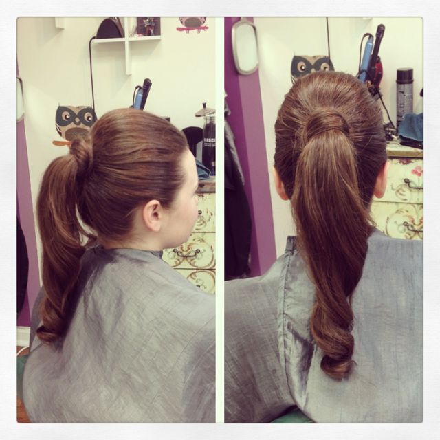 60's inspired updo