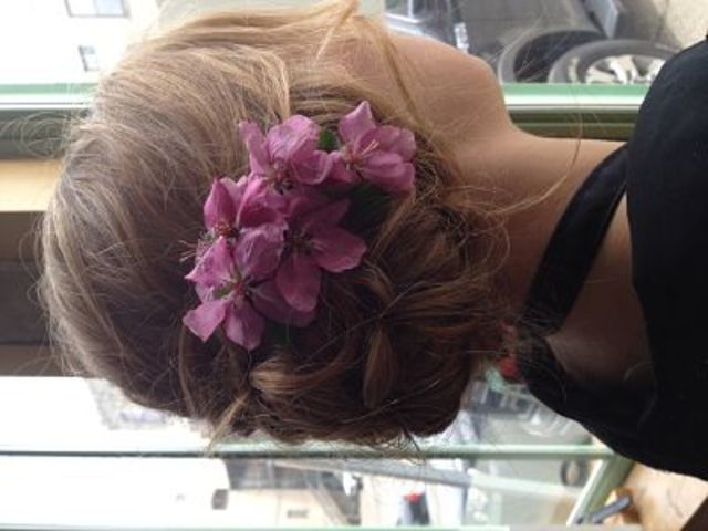 Beach Wedding Updo