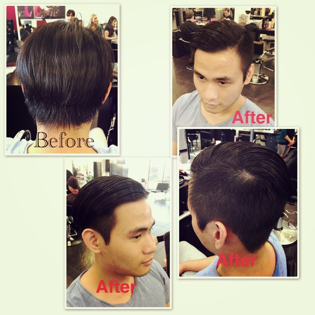 #men #geometric_illusions #bangstyle #combover 