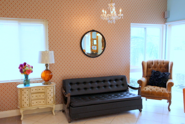 Inside our studio.
