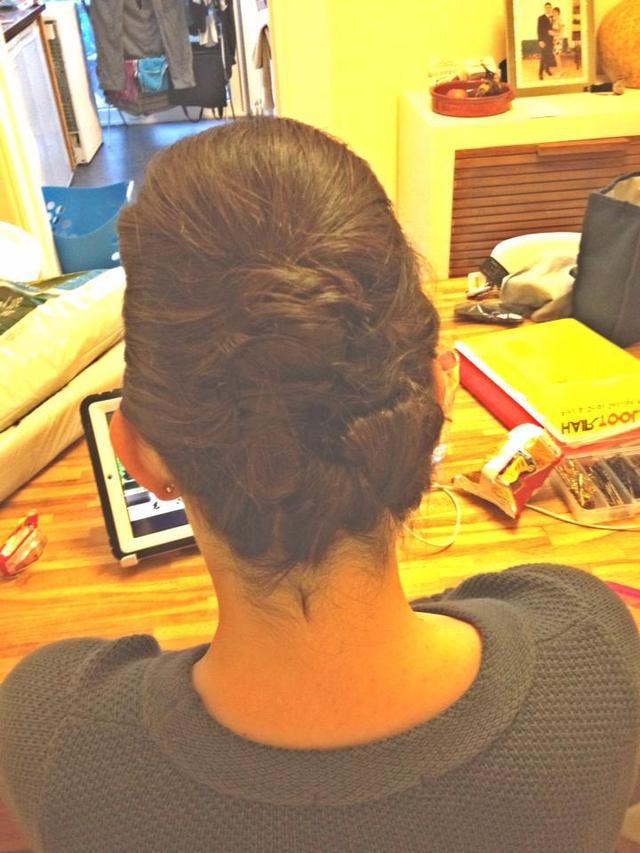 hair up 
