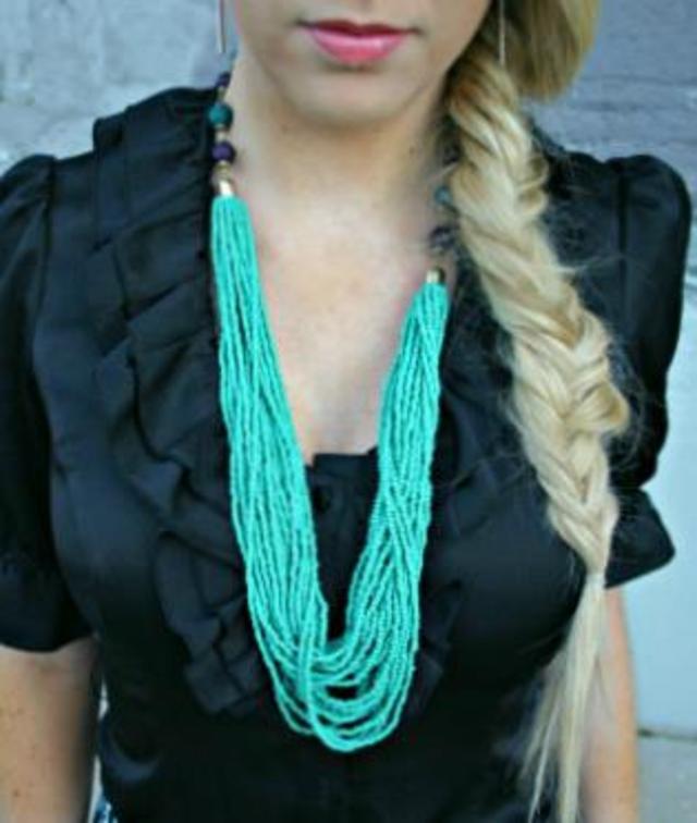 Side Fish Tail Braid