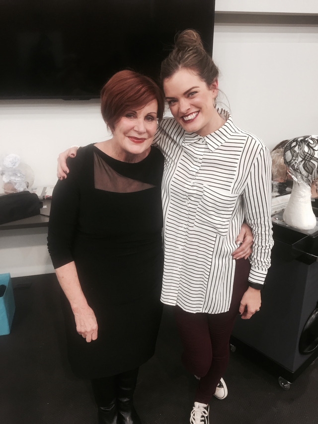The amazing Sharon Blain and myself 