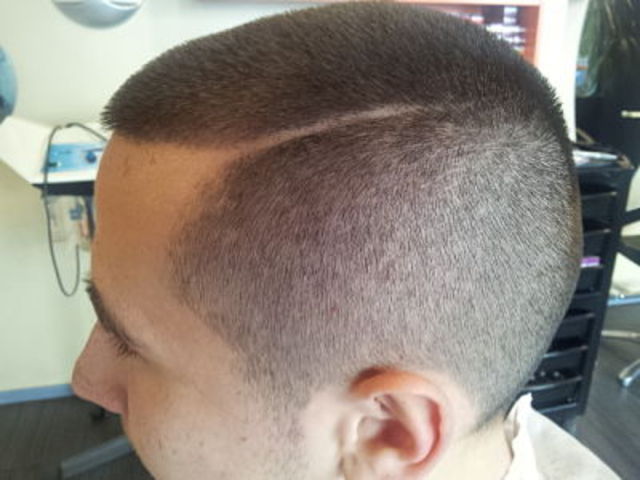 fresh men cut