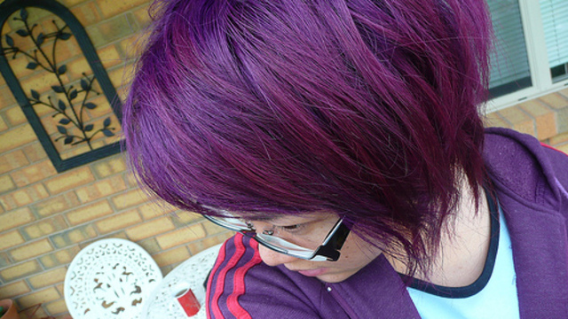 Colored Hair : Purple inspiration 