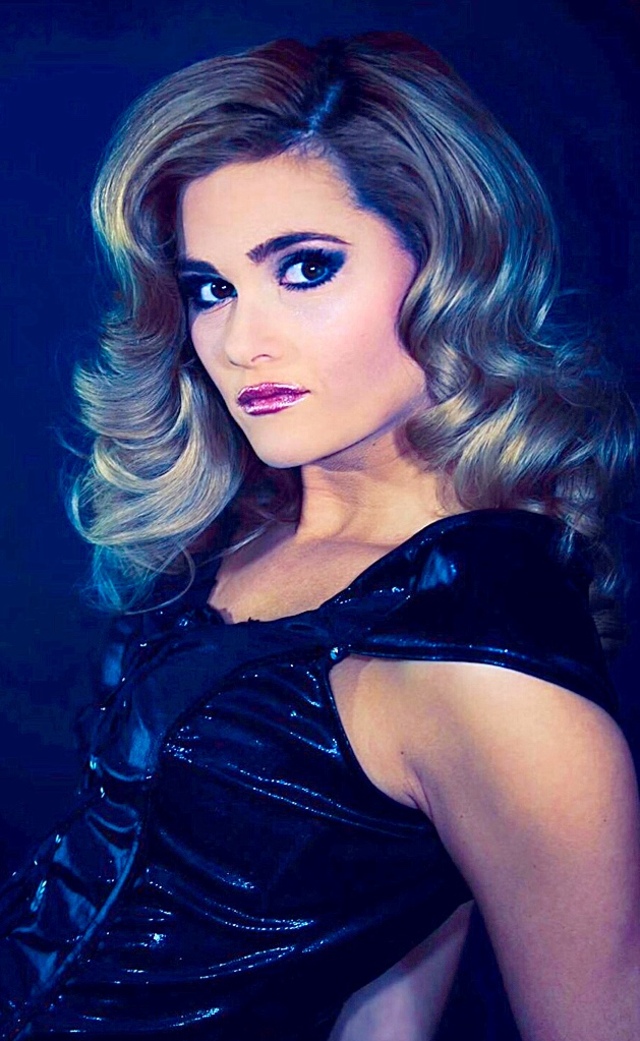 Hairstylist, and makeup artist: Anne Chesbro