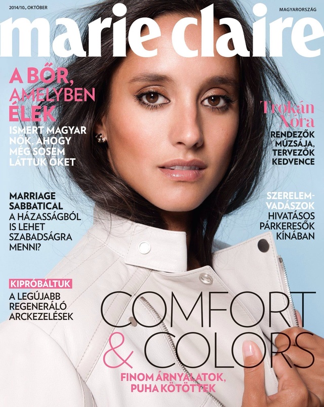 Marie Claire Hungary '14 october cover