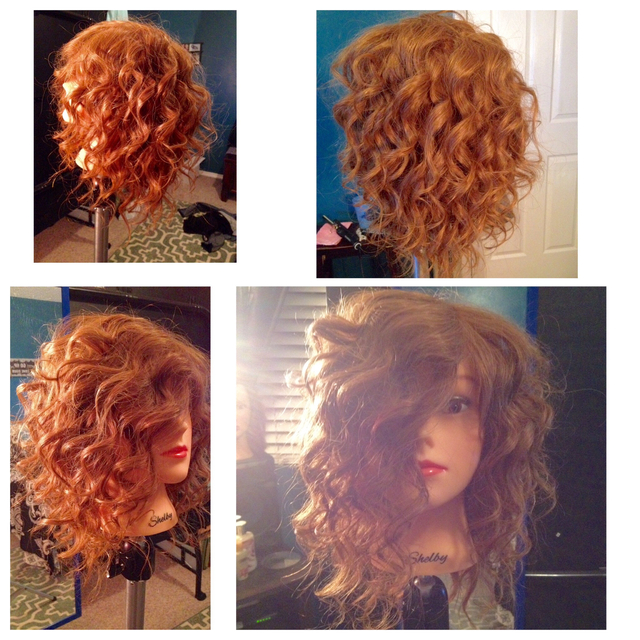 My first head of marcel curls! 