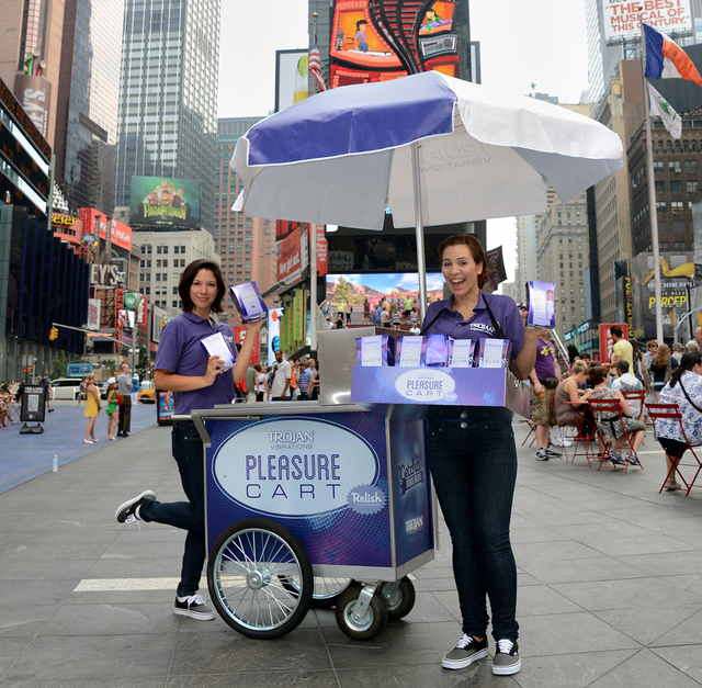 Trojan Vibrations Heats Up New York With A 10,000 Vibrator Giveaway